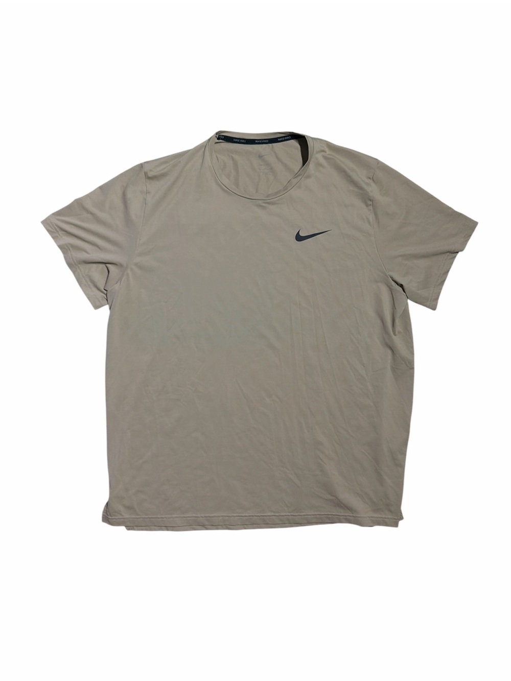Nike Pro Dri-FIT Performance Training Shirt Tan Beige Men’s